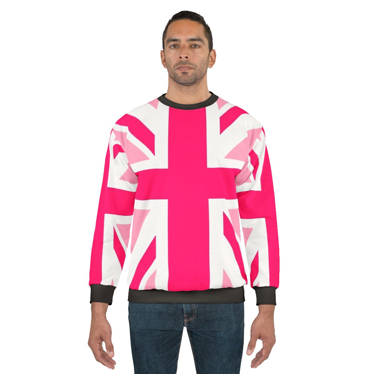 United Kingdom Union Jack Pink Sweatshirt