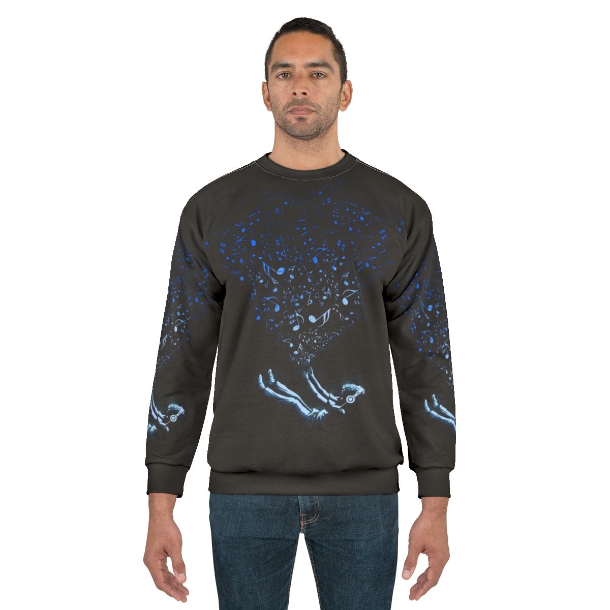 Cosmic Sound Sweatshirt with Music Inspired Design