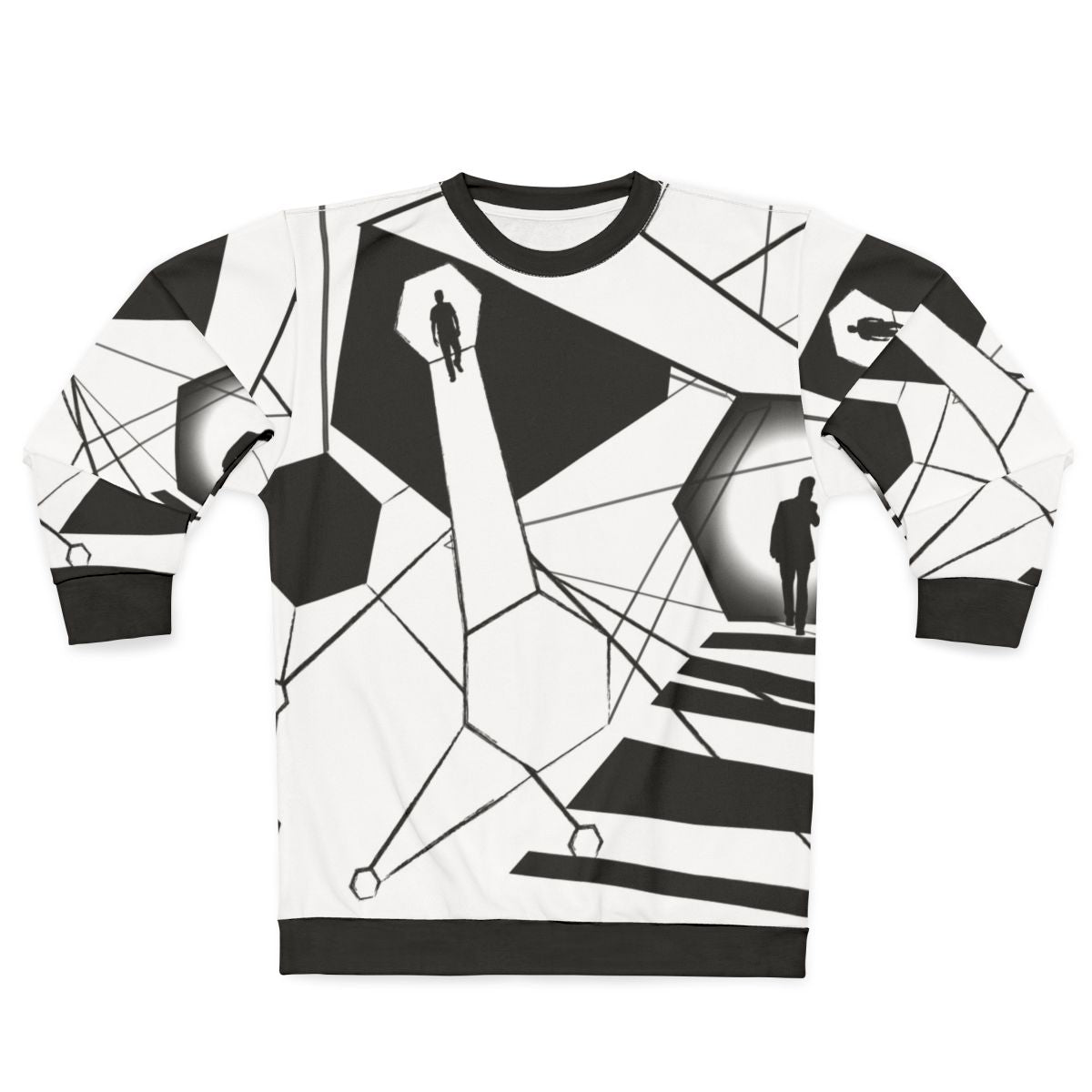 Universus Sweatshirt with cosmic, mysterious, space-themed design