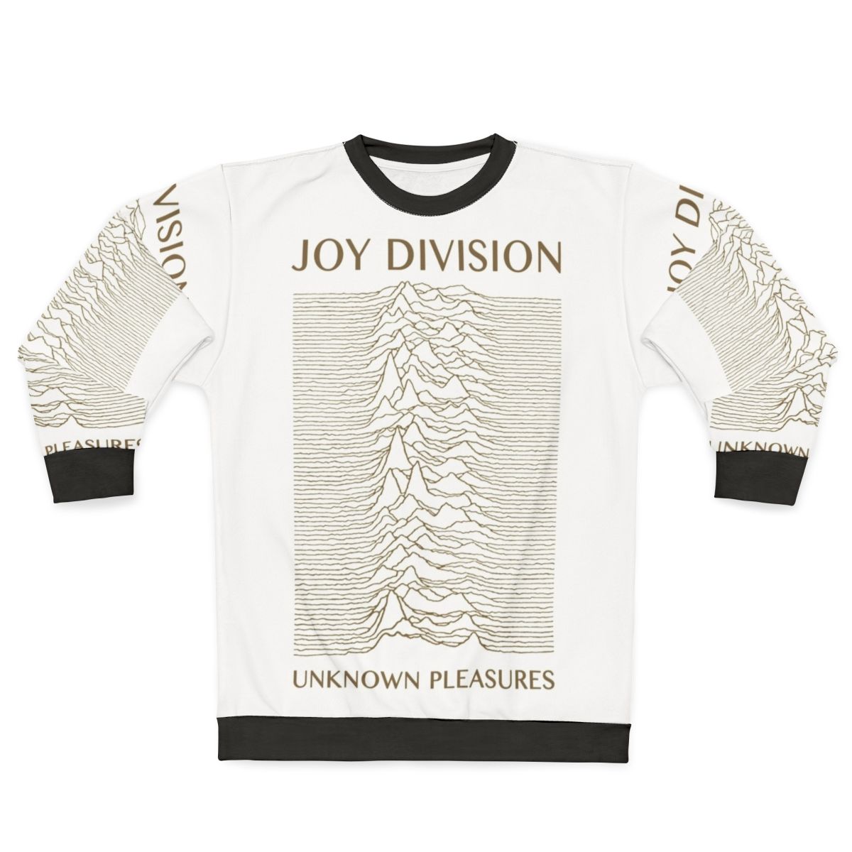 Unknown Pleasures JD Gold Classic Rock Sweatshirt