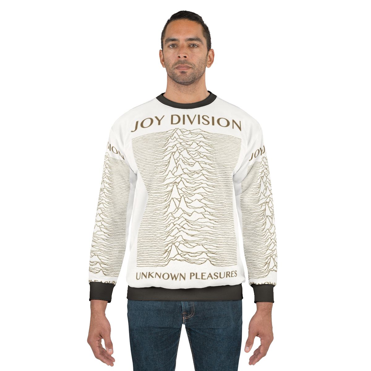 Unknown Pleasures JD Gold Classic Rock Sweatshirt