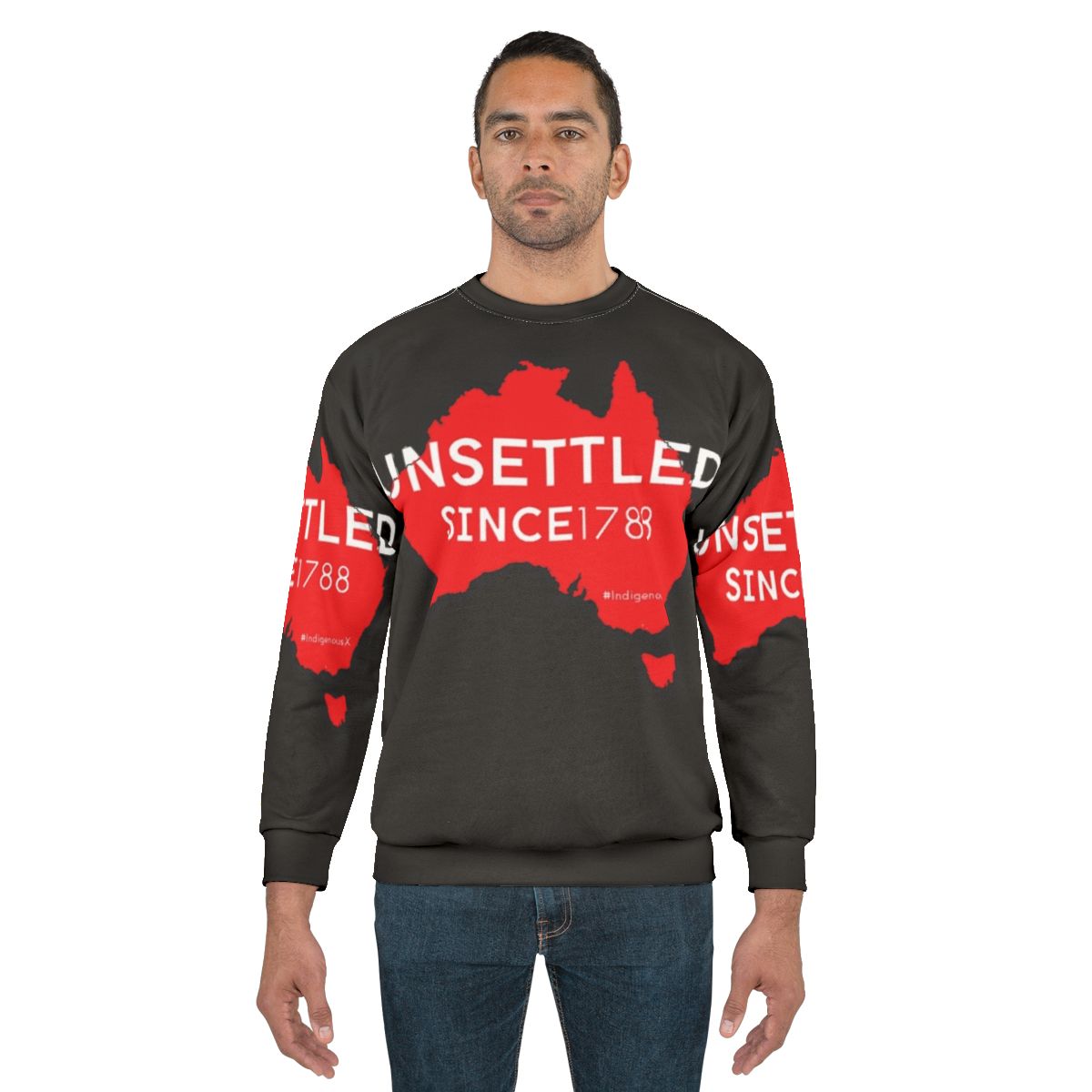 Red Australian Unsettled Since 1788 Sweatshirt