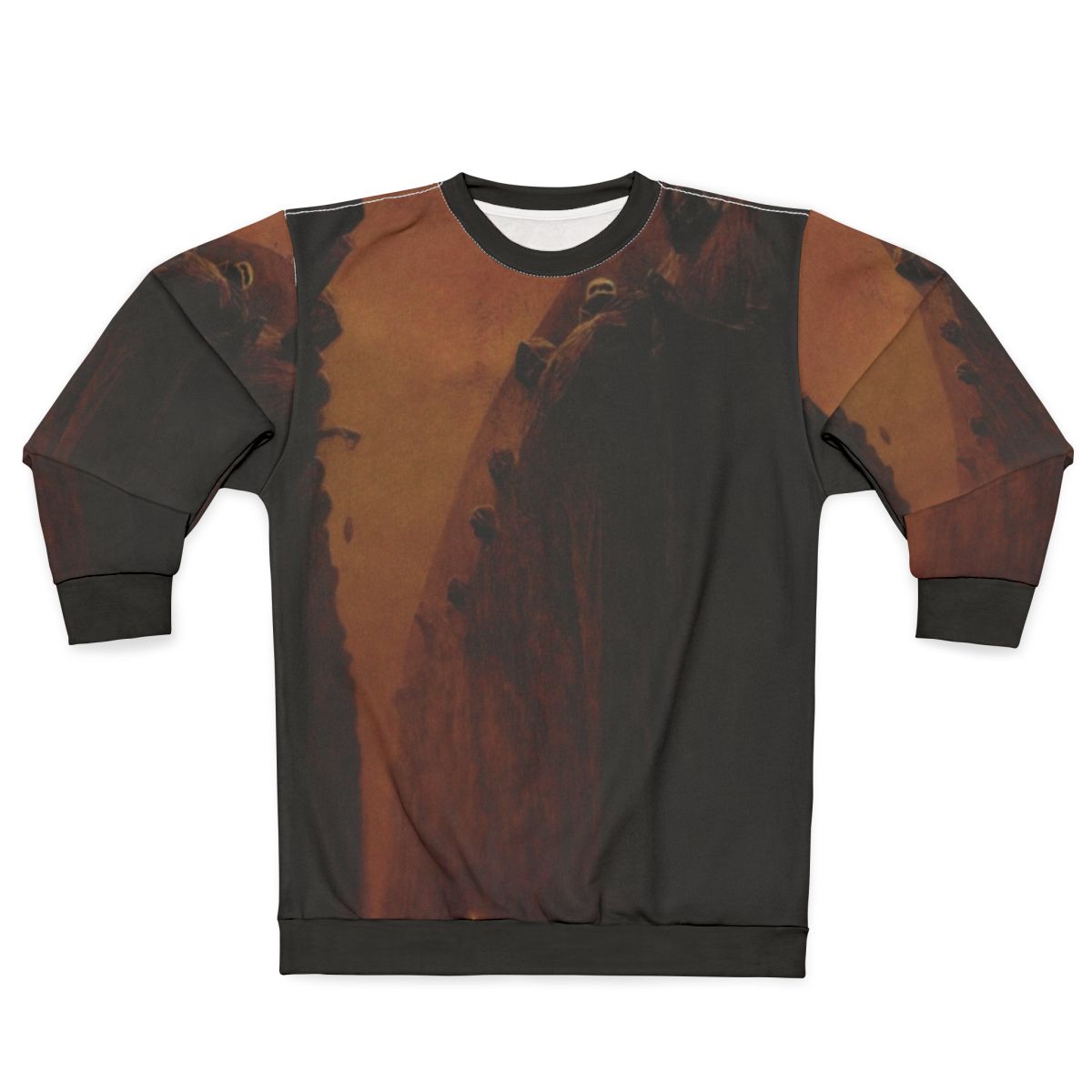 Zdzisław Beksiński's Dark Pathway Surrealist Art Sweatshirt