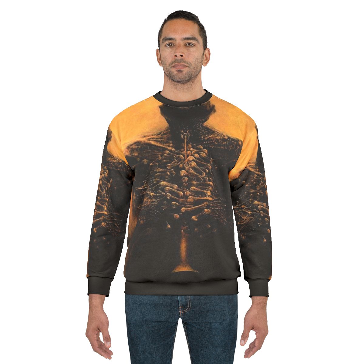 Zdzisław Beksiński inspired musician surrealist art sweatshirt