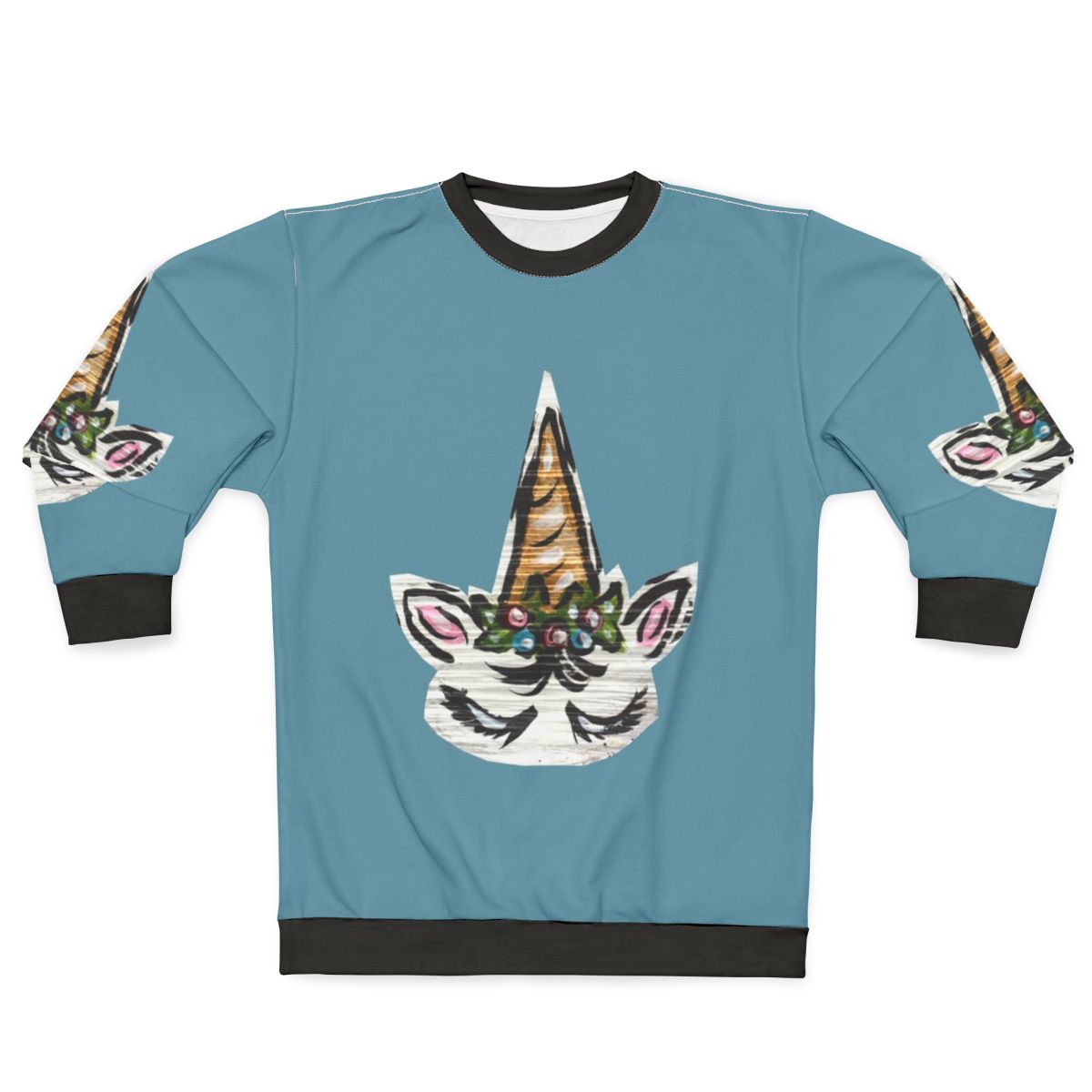 Floral Unicorn Sweatshirt