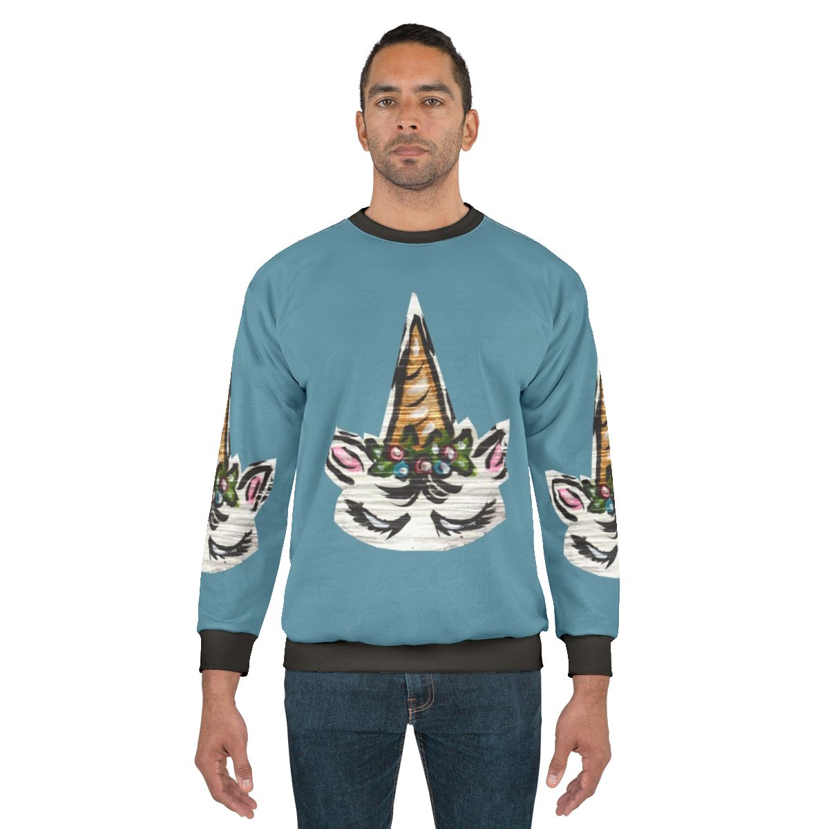 Floral Unicorn Sweatshirt