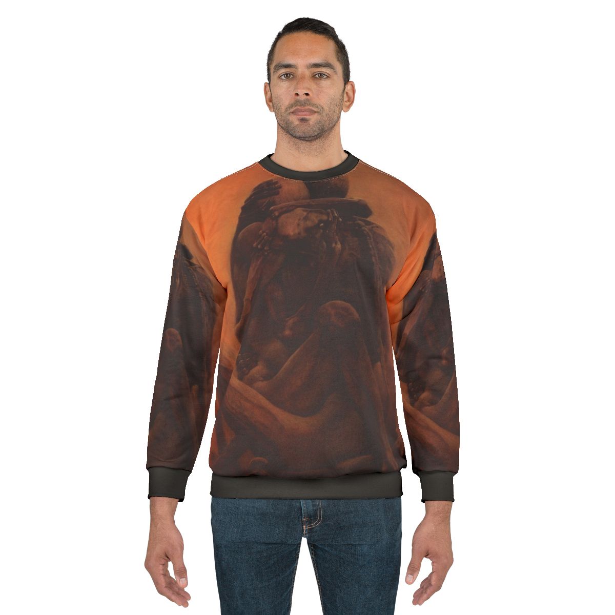 The Lovers by Zdzisław Beksiński Sweatshirt