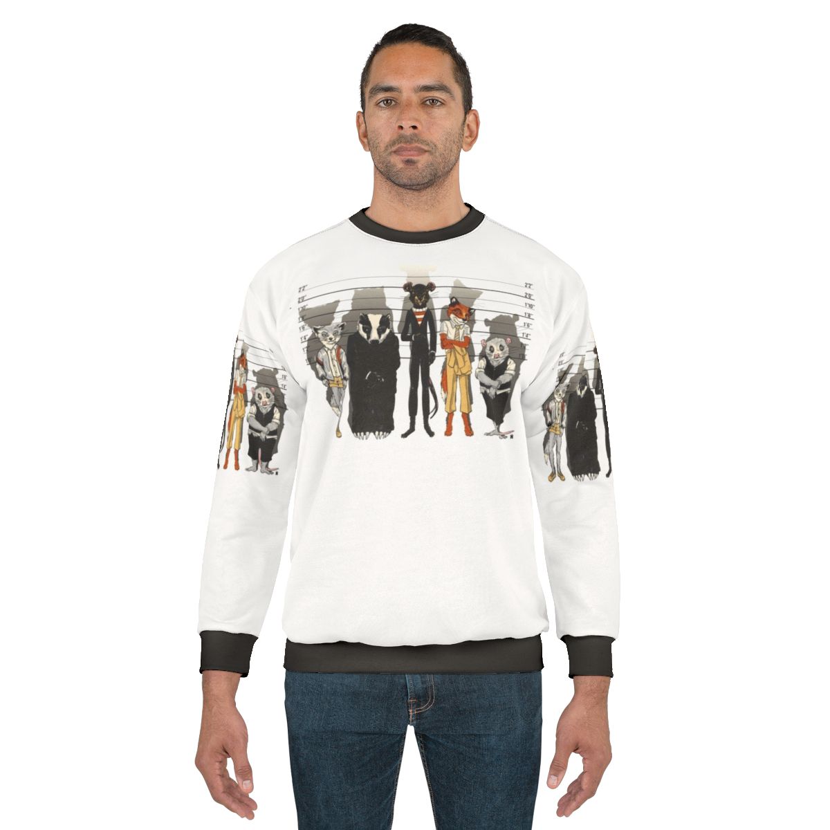 Unusual Suspects Movie Mashup Graphic Sweatshirt