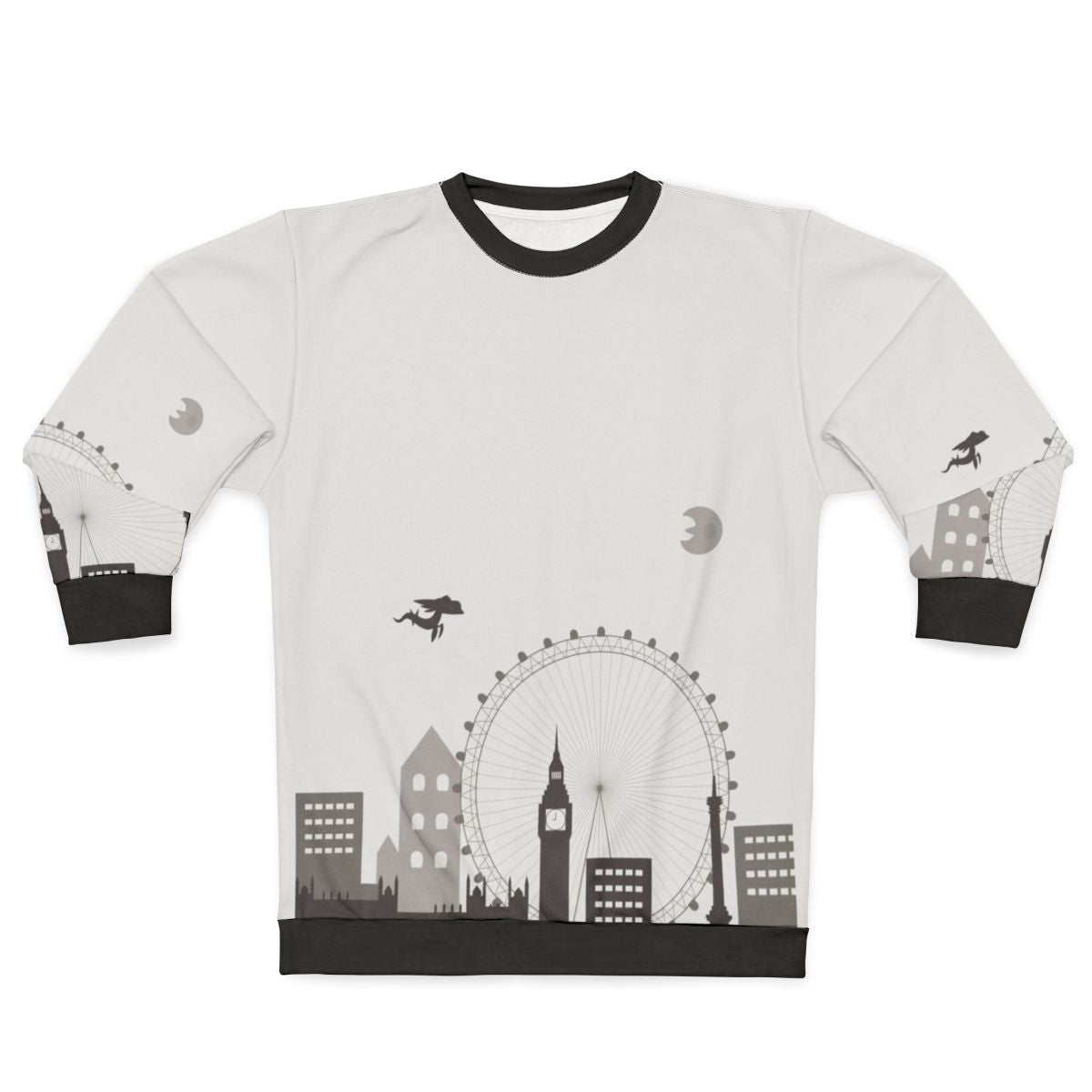 Urban Smog Inspired Greyscale Sweatshirt