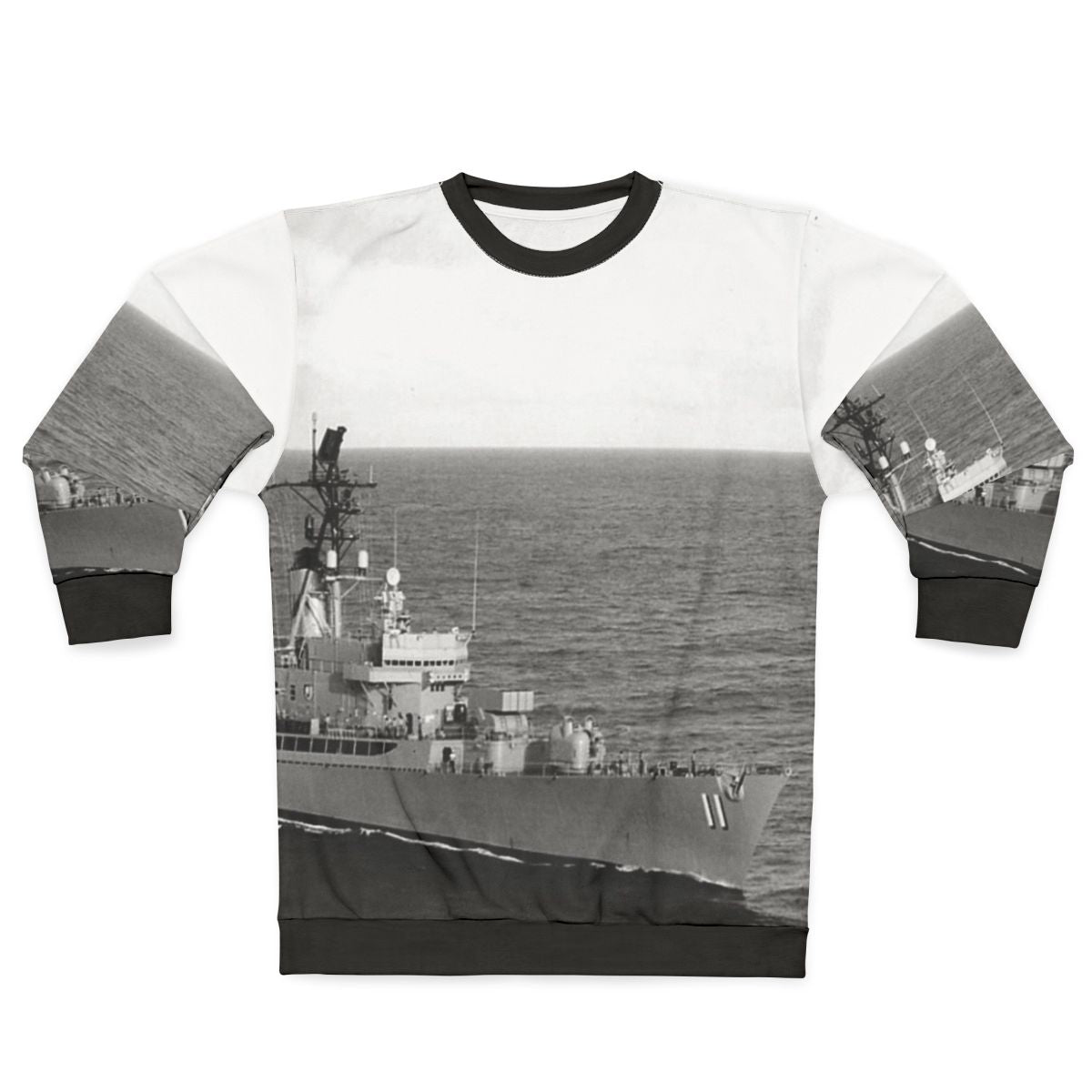 USS Mahan DLG 11 Navy Sweatshirt