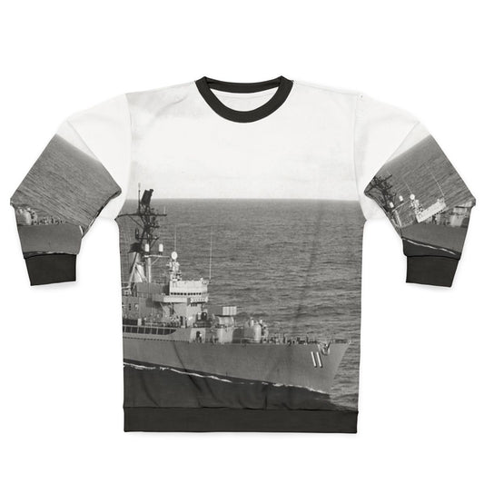 USS Mahan DLG 11 Navy Sweatshirt