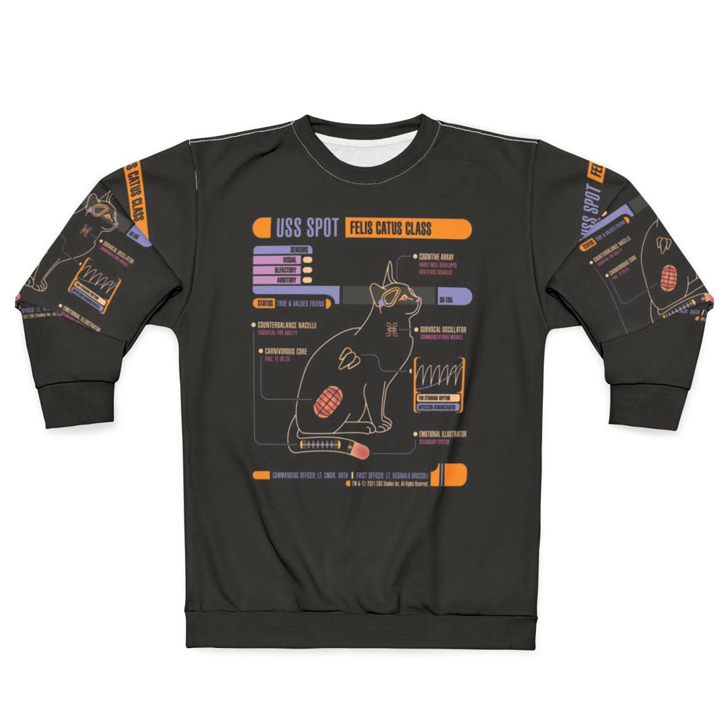 USS Spot Star Trek TNG Sweatshirt