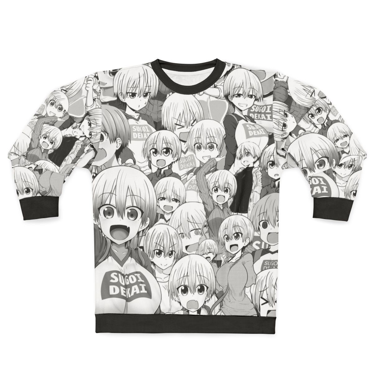 Uzaki Chan Collage Anime Sweatshirt