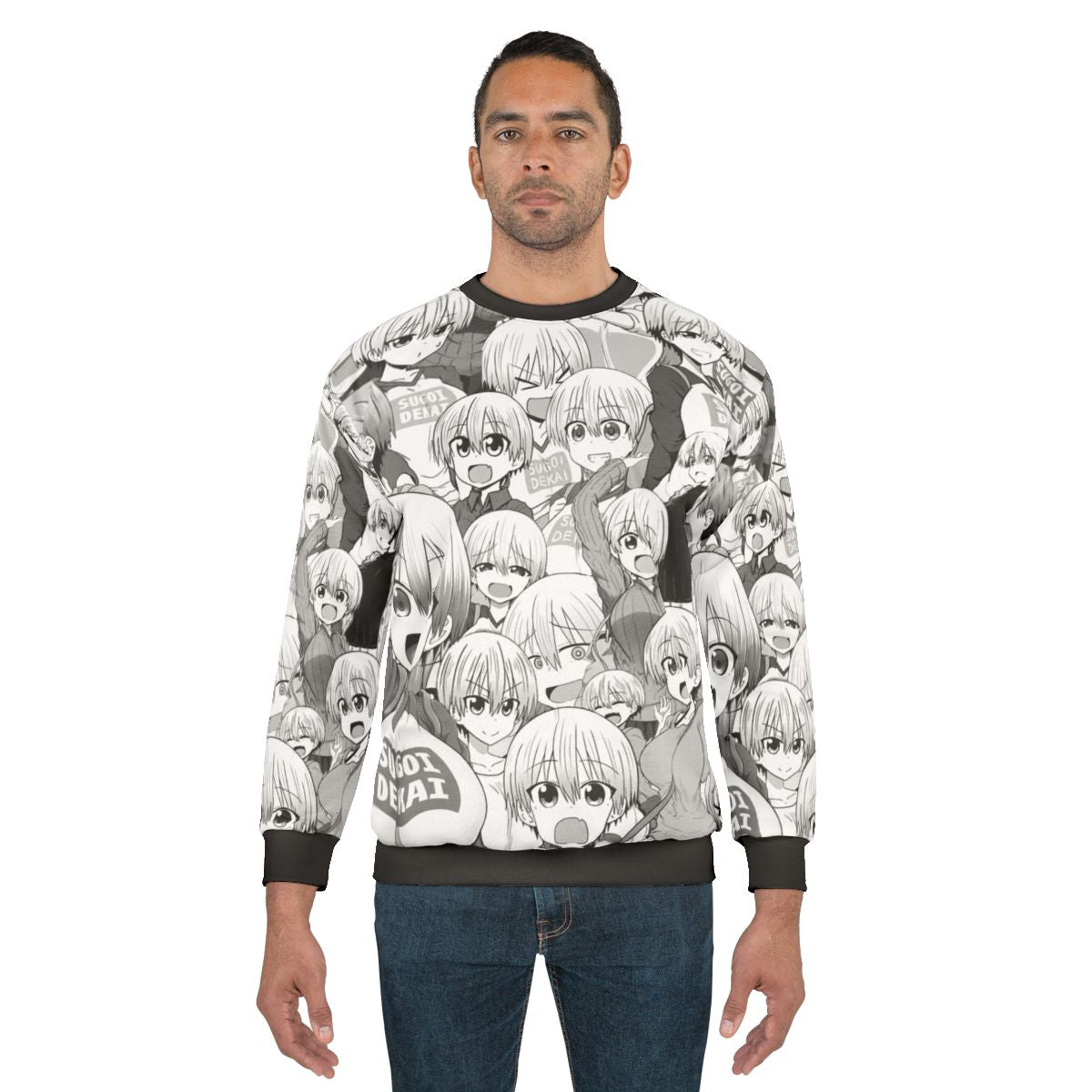 Uzaki Chan Collage Anime Sweatshirt