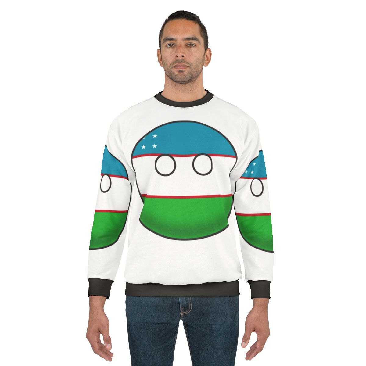 Uzbekistan Countryball Sweatshirt
