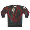 V For Vendetta Sweatshirt with anonymous mask and revolution design