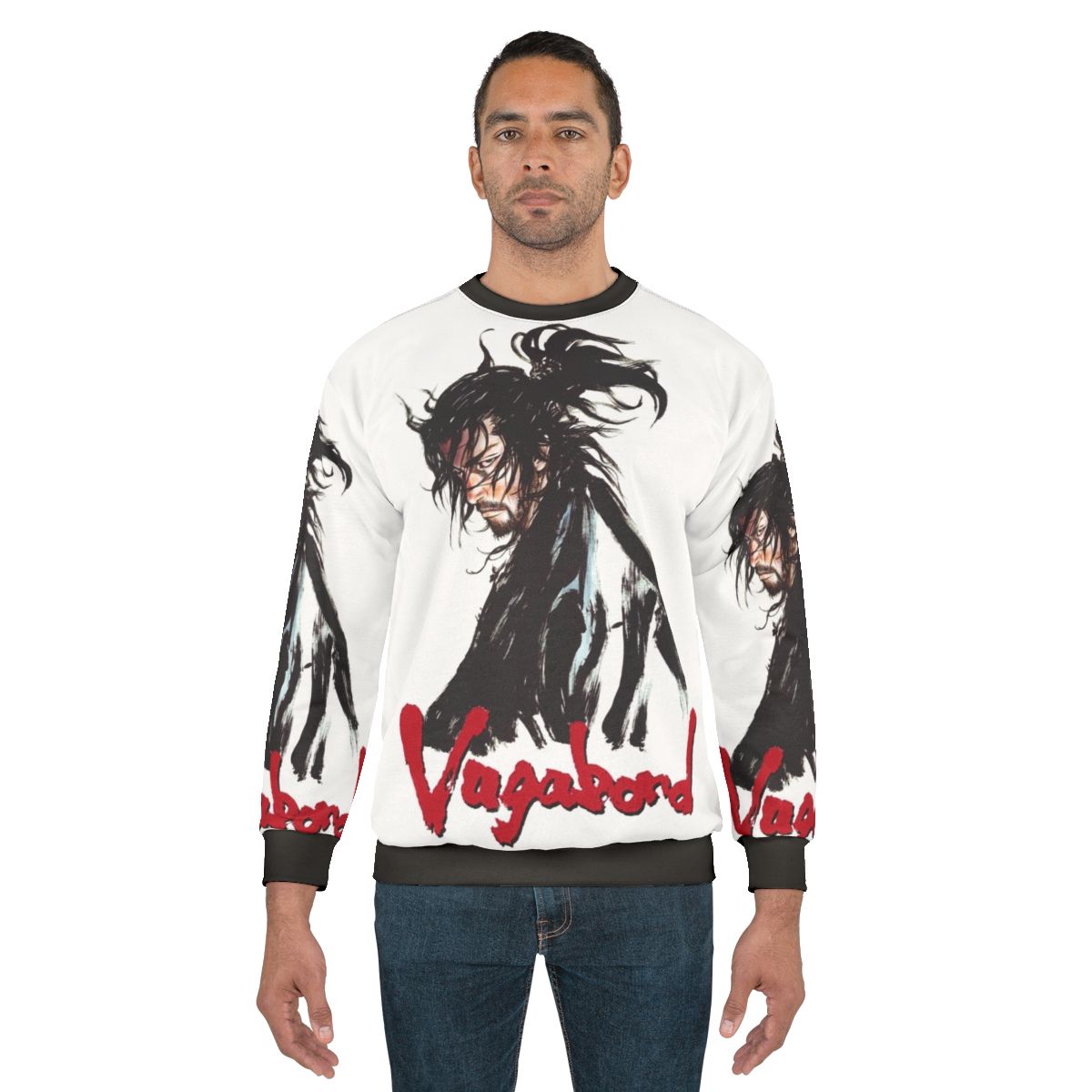 Vagabond anime inspired streetwear sweatshirt