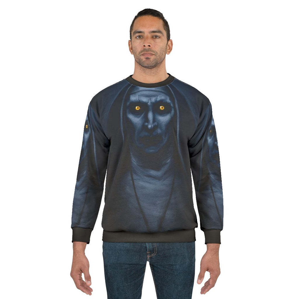 Valak painting horror sweatshirt