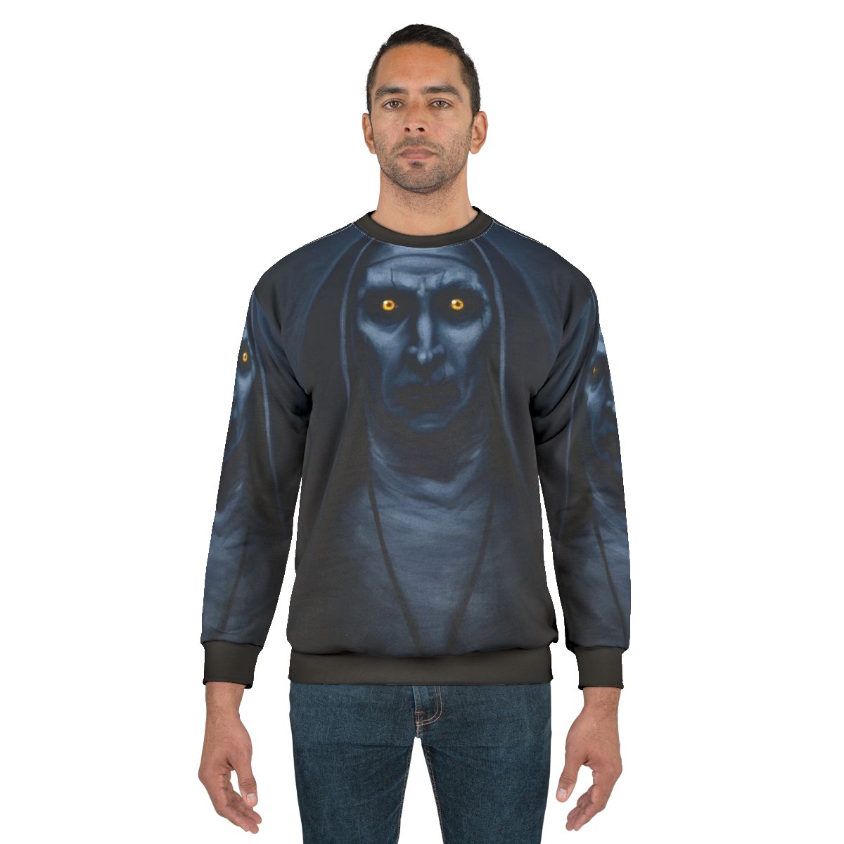 Valak painting horror sweatshirt