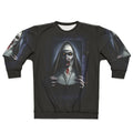 Valak the Demon Nun Painting on a Creepy Sweatshirt