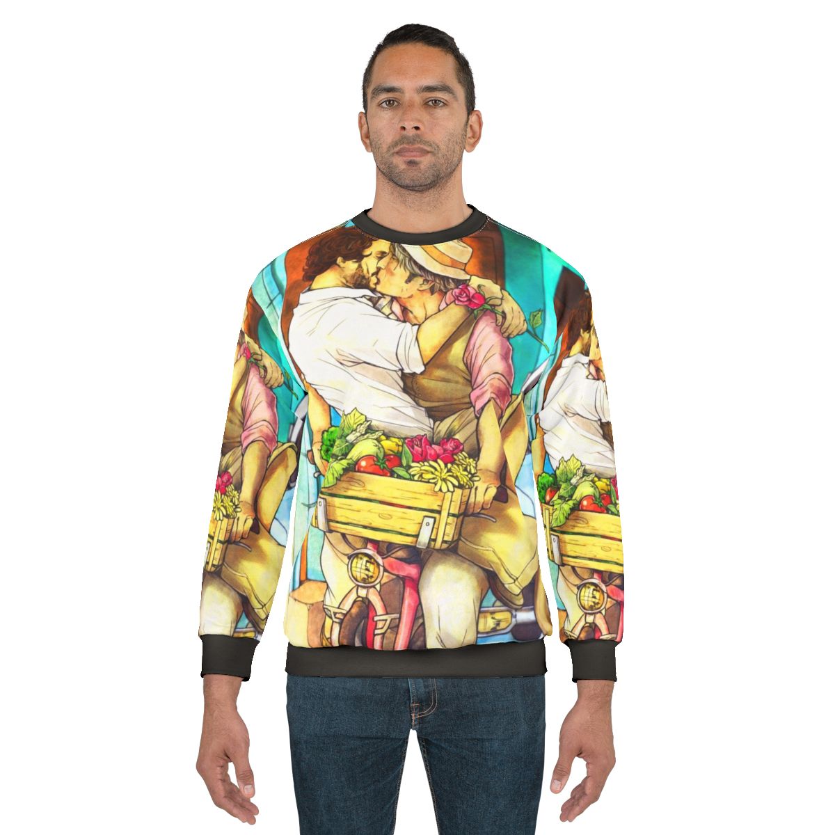 Hannigram Valentines Sweatshirt featuring Hannibal and Will Graham