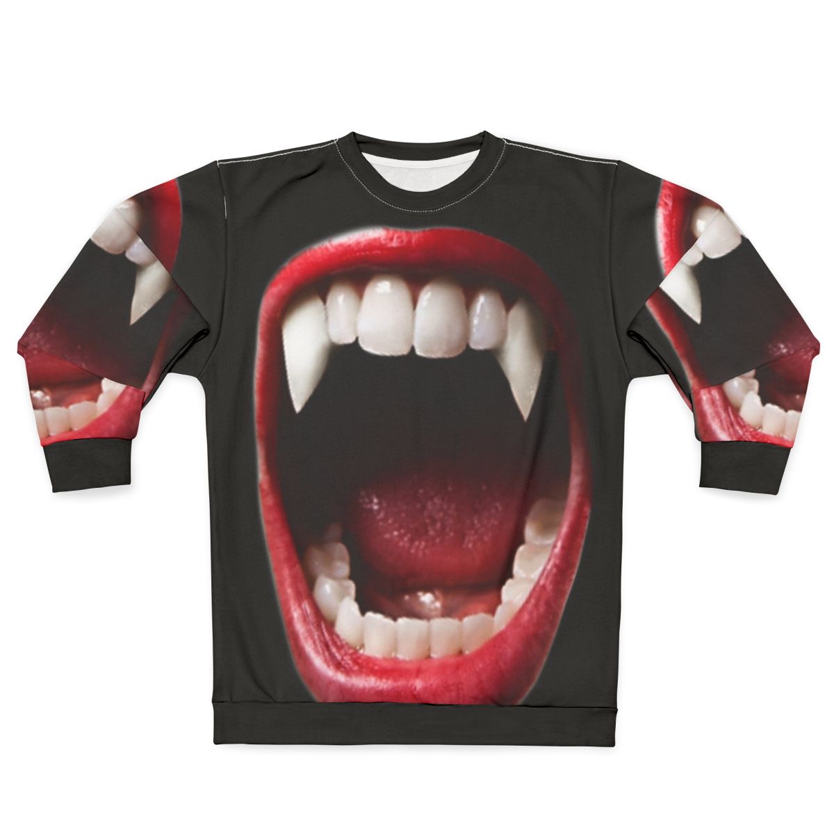 Vintage Vampire Floral Sweatshirt