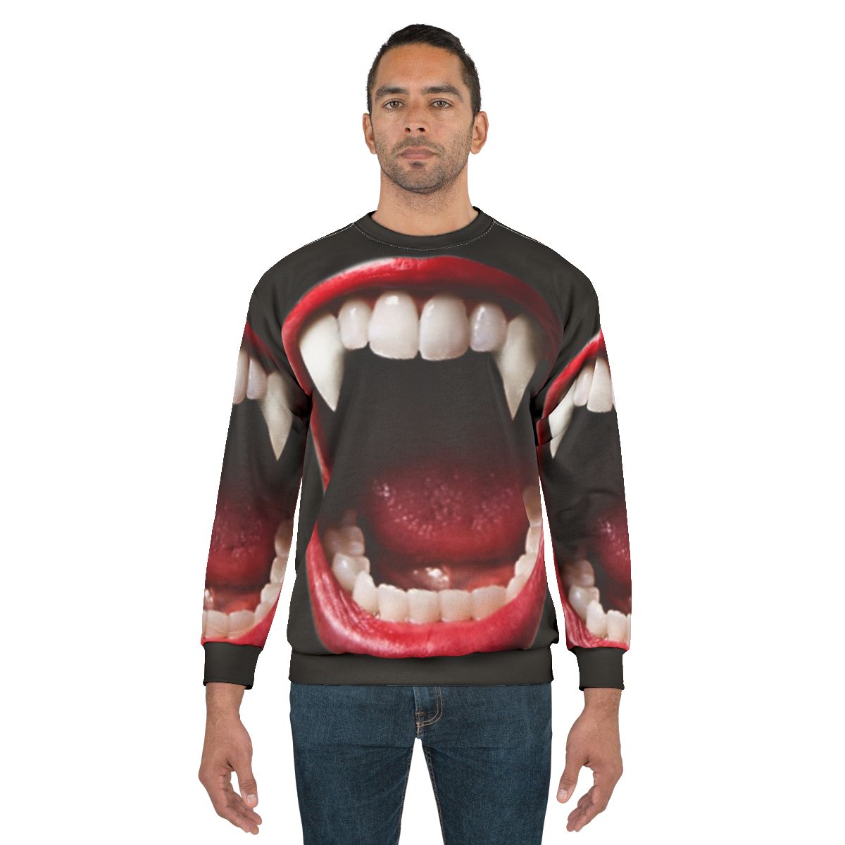 Vintage Vampire Floral Sweatshirt