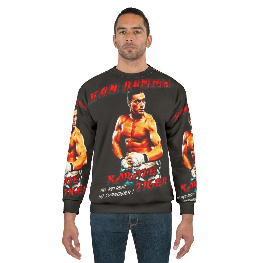 Jean Claude Van Damme Karate Tiger Sweatshirt