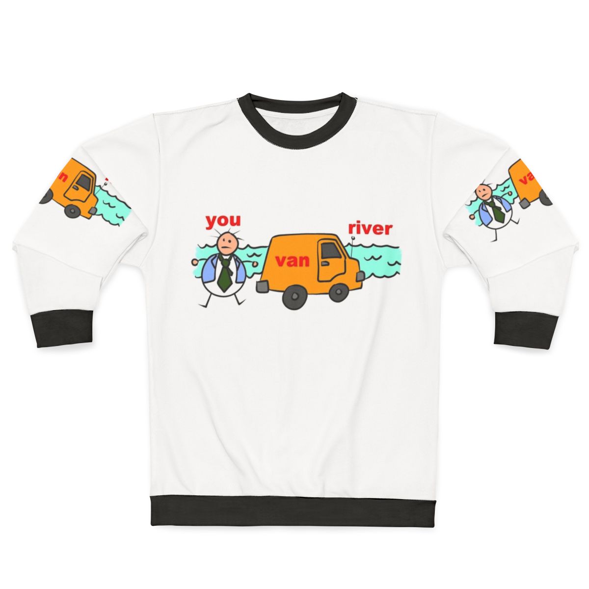Chris Farley "Van Down By The River" Motivational Speaker SNL 90s Sweatshirt