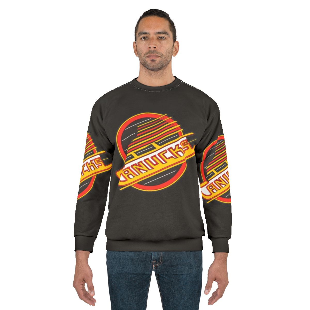 Vancouver Canucks Retro Hockey Sweatshirt