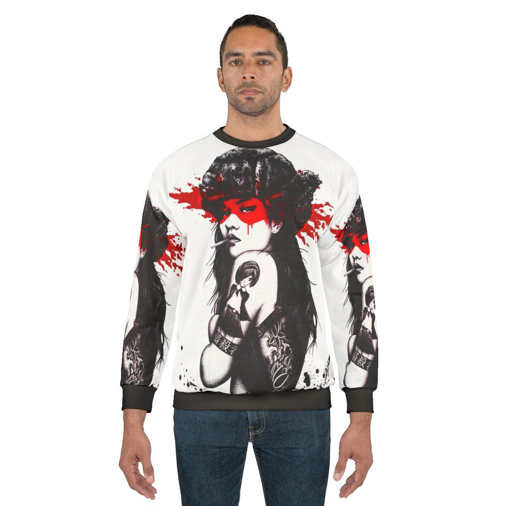 Vaporwave Japanese Cyberpunk Sweatshirt