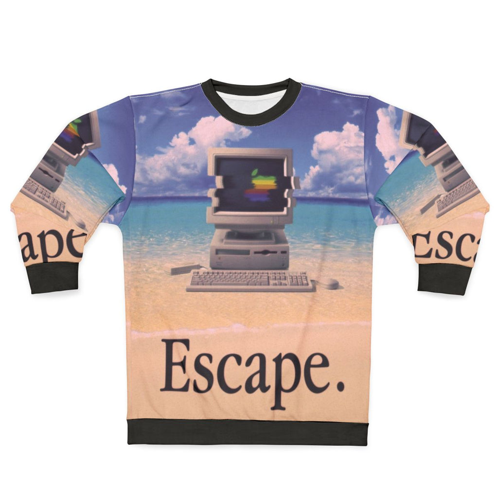 Retro Vaporwave Macintosh Sweatshirt