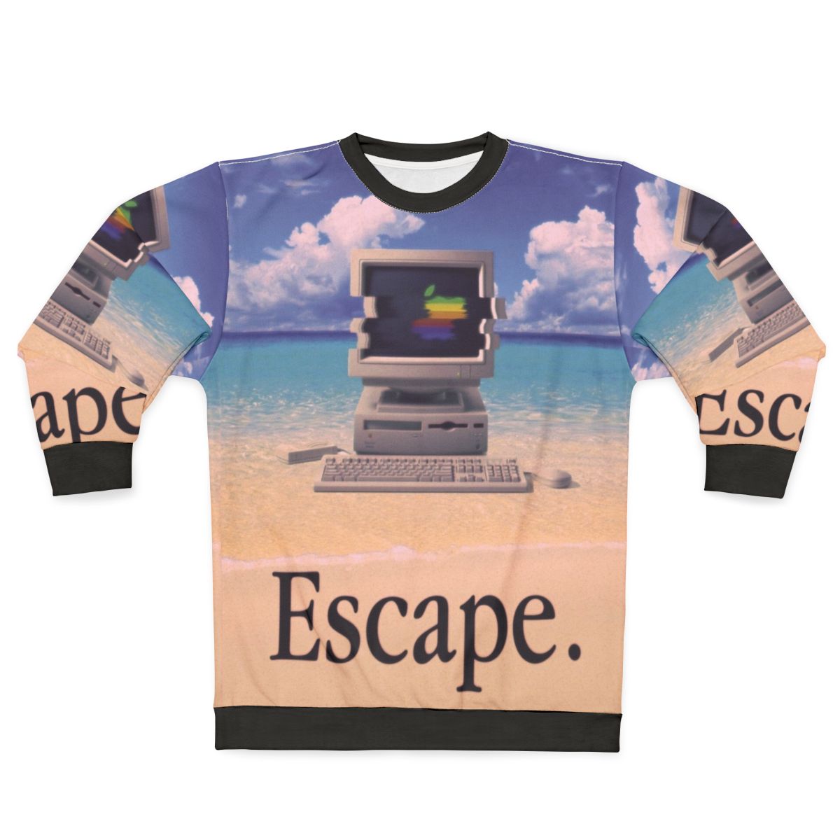 Retro Vaporwave Macintosh Sweatshirt