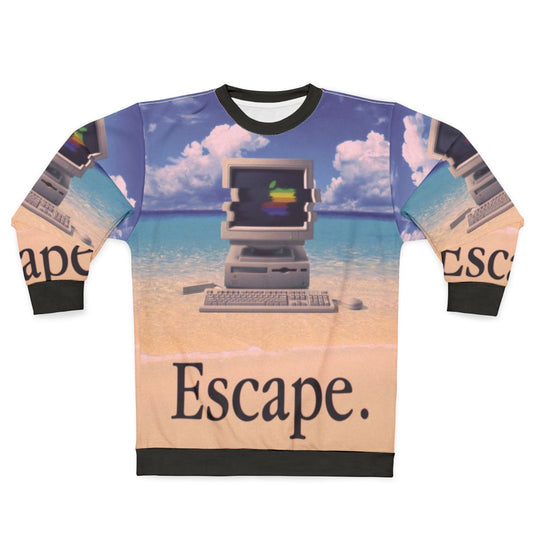 Retro Vaporwave Macintosh Sweatshirt