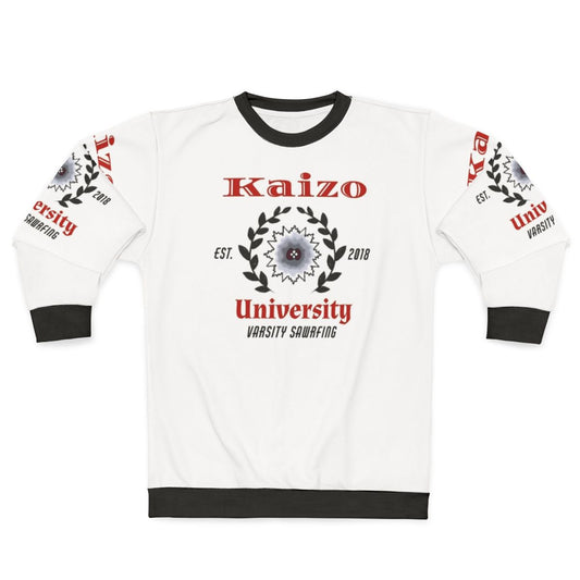 Varsity Sawrfing Sweatshirt - Sports Humor Apparel