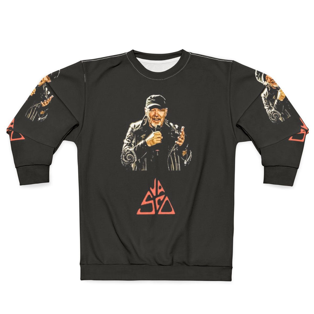 Vasco Rossi Sweatshirt, Italian Rock Band Merchandise