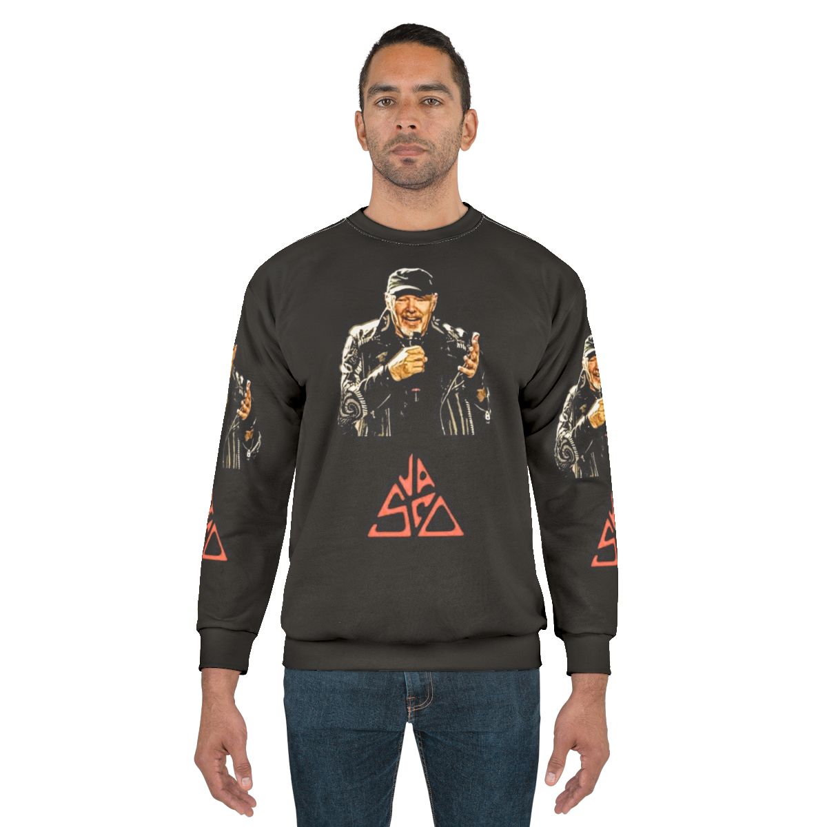 Vasco Rossi Sweatshirt, Italian Rock Band Merchandise