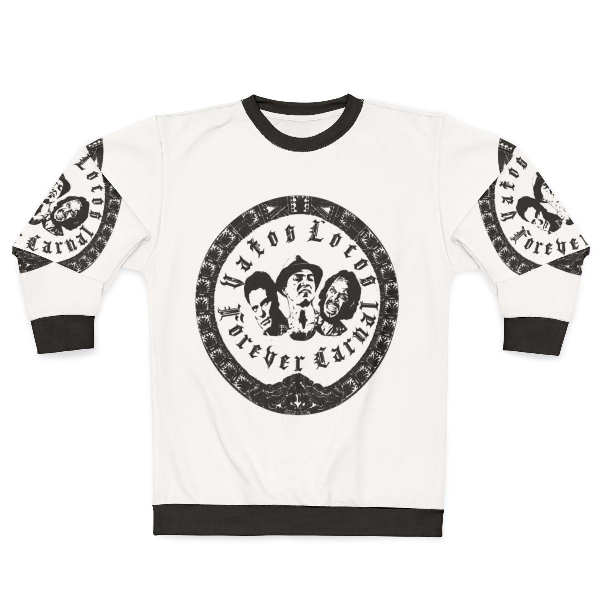 Vatos Locos Forever Carnal Chicano Sweatshirt