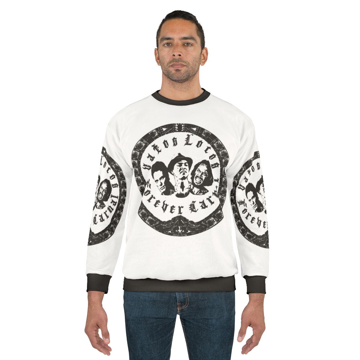 Vatos Locos Forever Carnal Chicano Sweatshirt