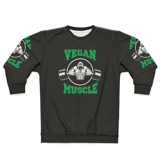 Vegan sweatshirt with plant-based lifestyle design