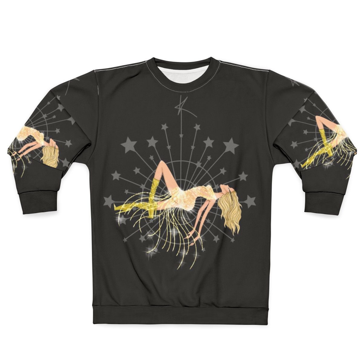 Kylie Minogue inspired Vegas high sweatshirt
