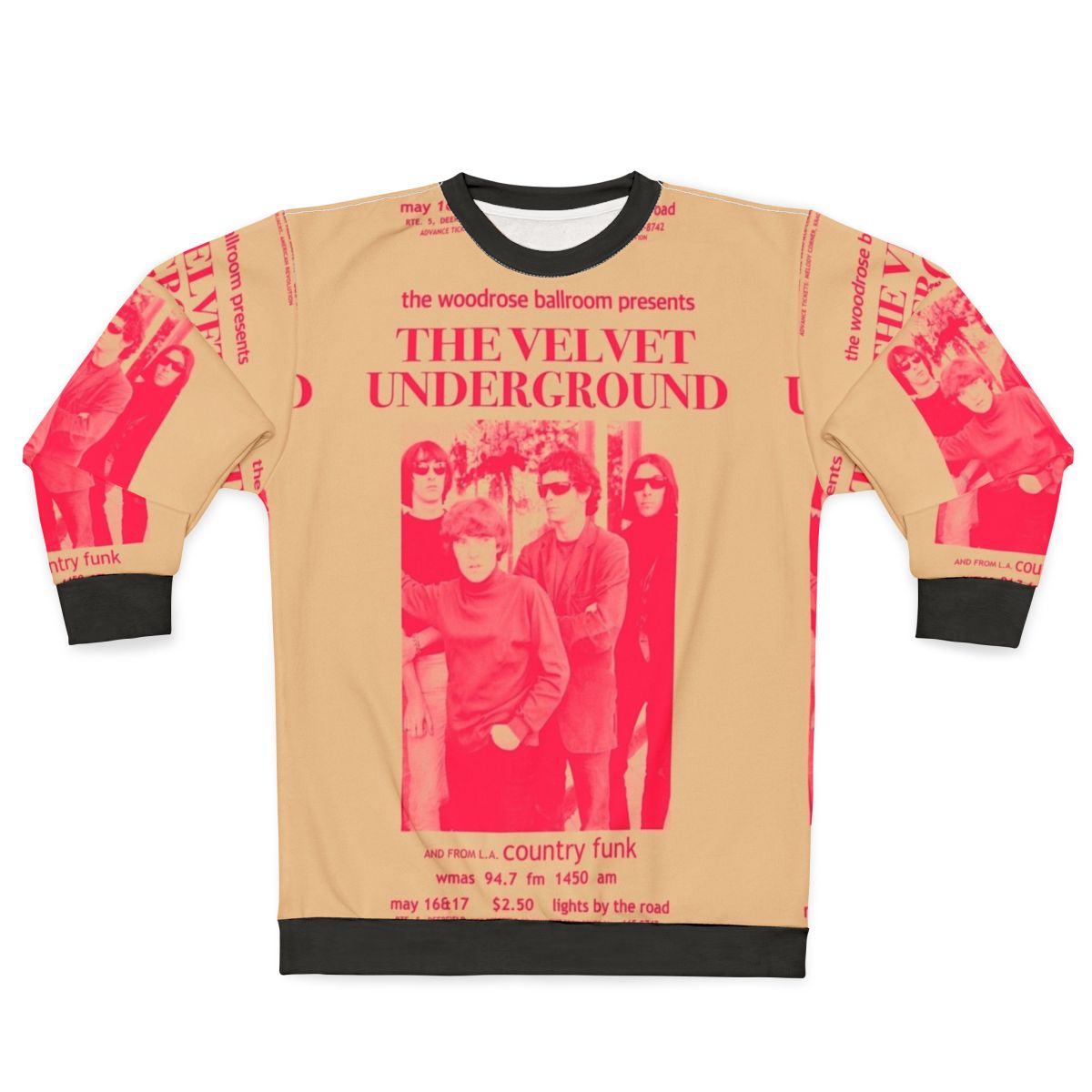Retro Velvet Underground Vintage Promo Sweatshirt