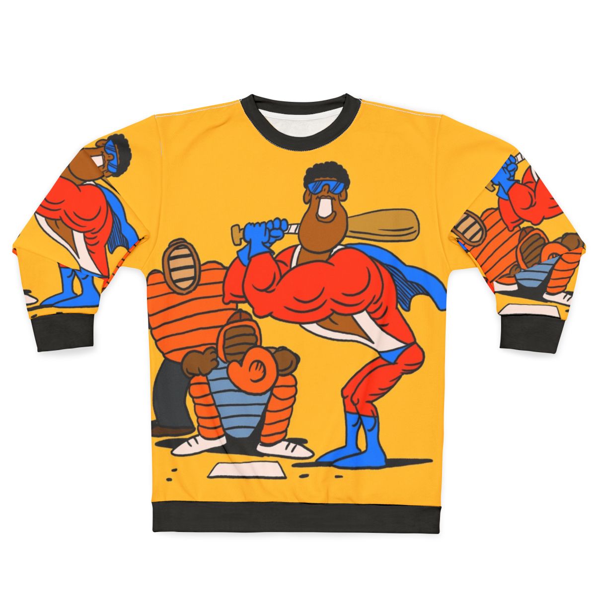Vintage Verb Baseball Superhero Sweatshirt