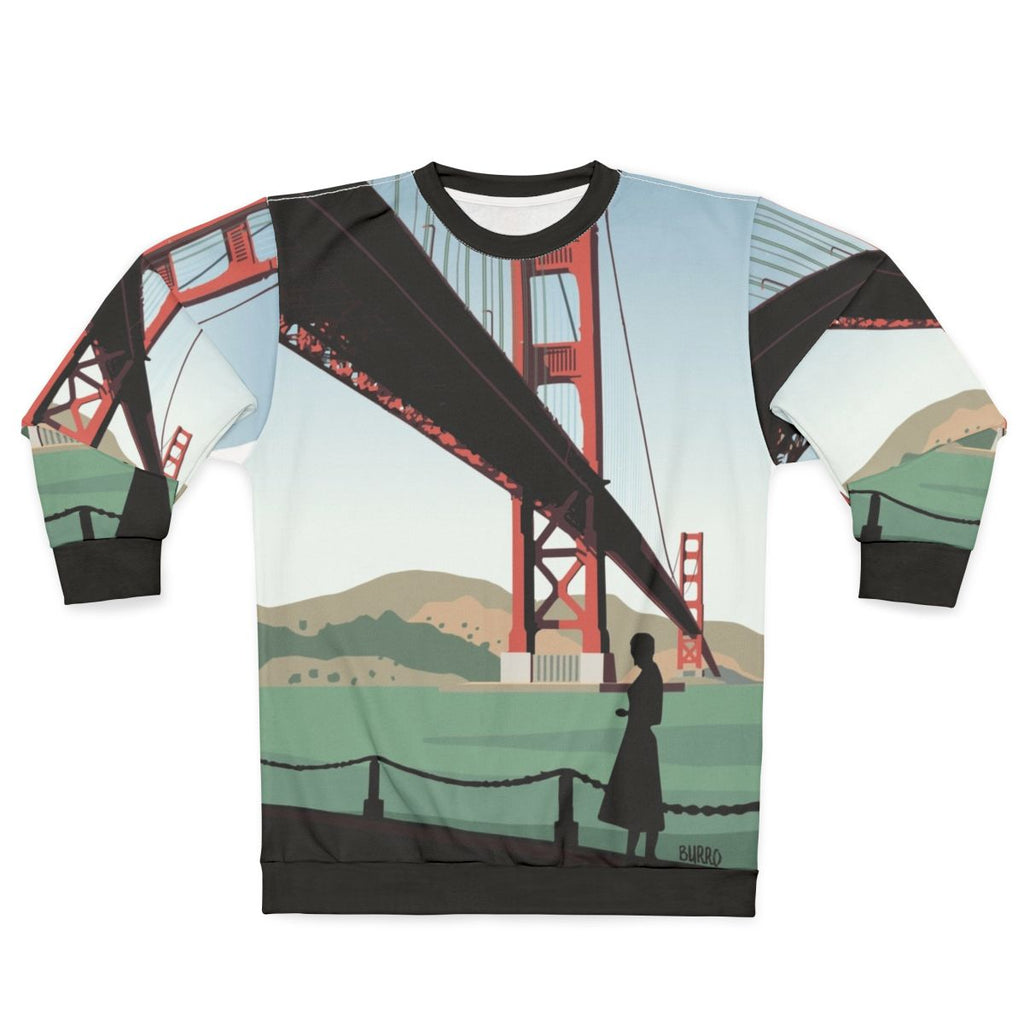 Vertigo movie illustration sweatshirt