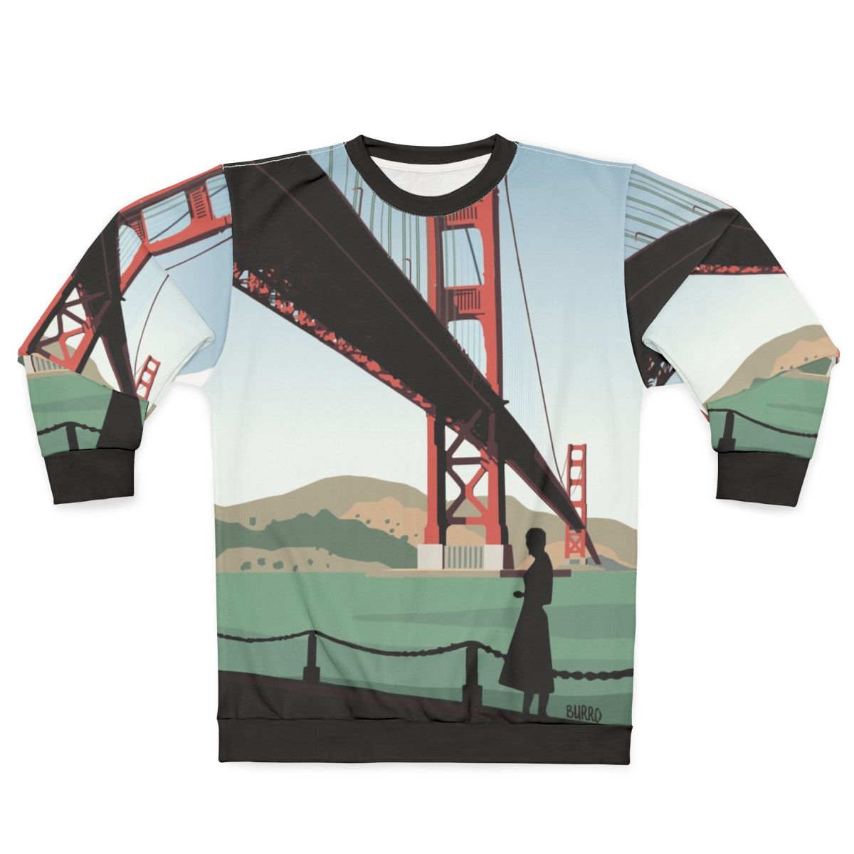 Vertigo movie illustration sweatshirt