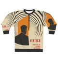 Classic Vertigo movie poster Alfred Hitchcock design on sweatshirt