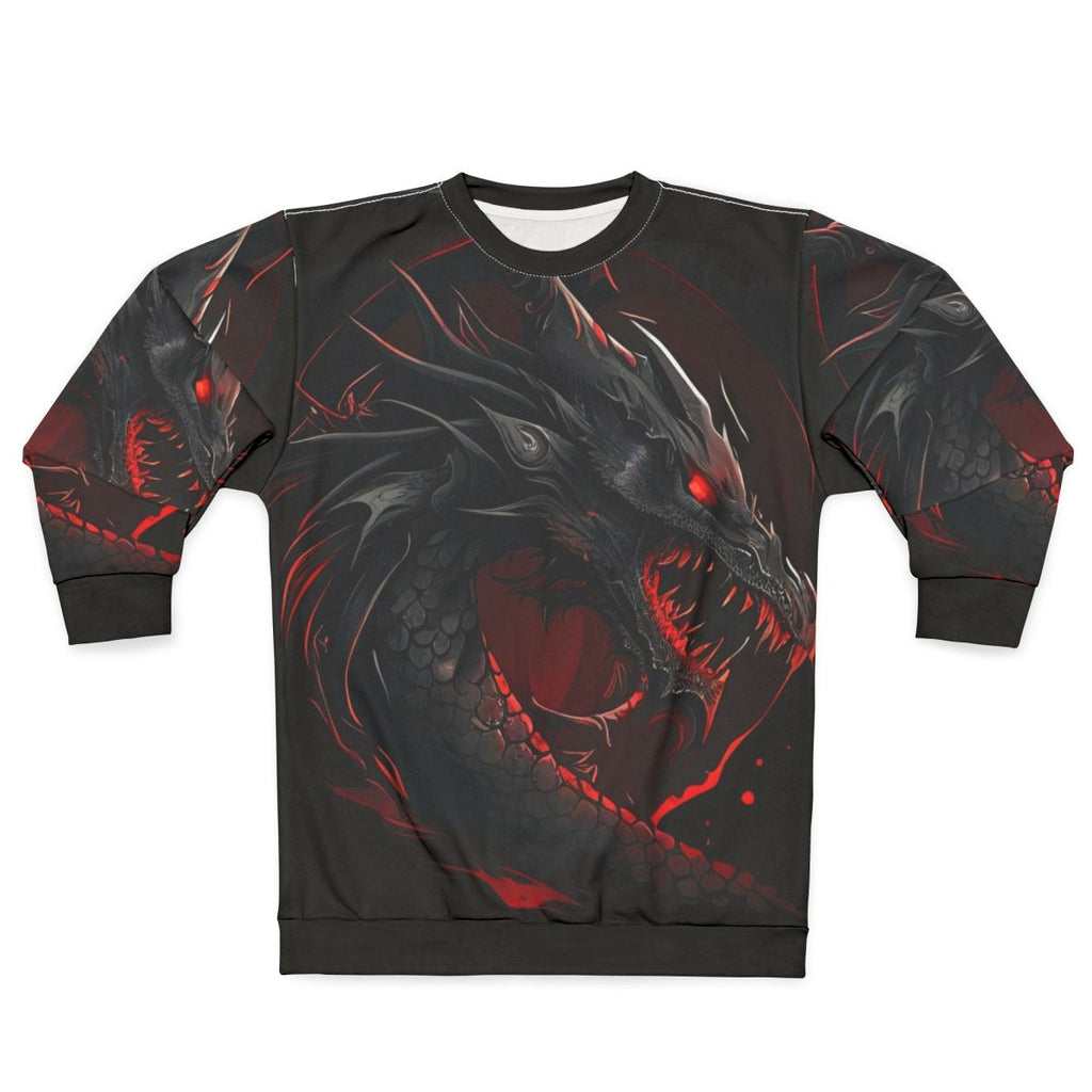 Enchanting Dragon Sweatshirt with Mythical Creature Design