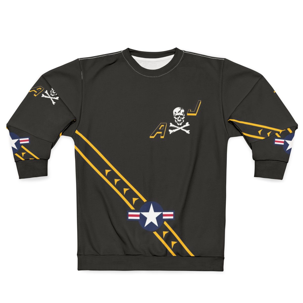 VF84 Jolly Rogers Military Sweatshirt for Pilots and Aviation Enthusiasts