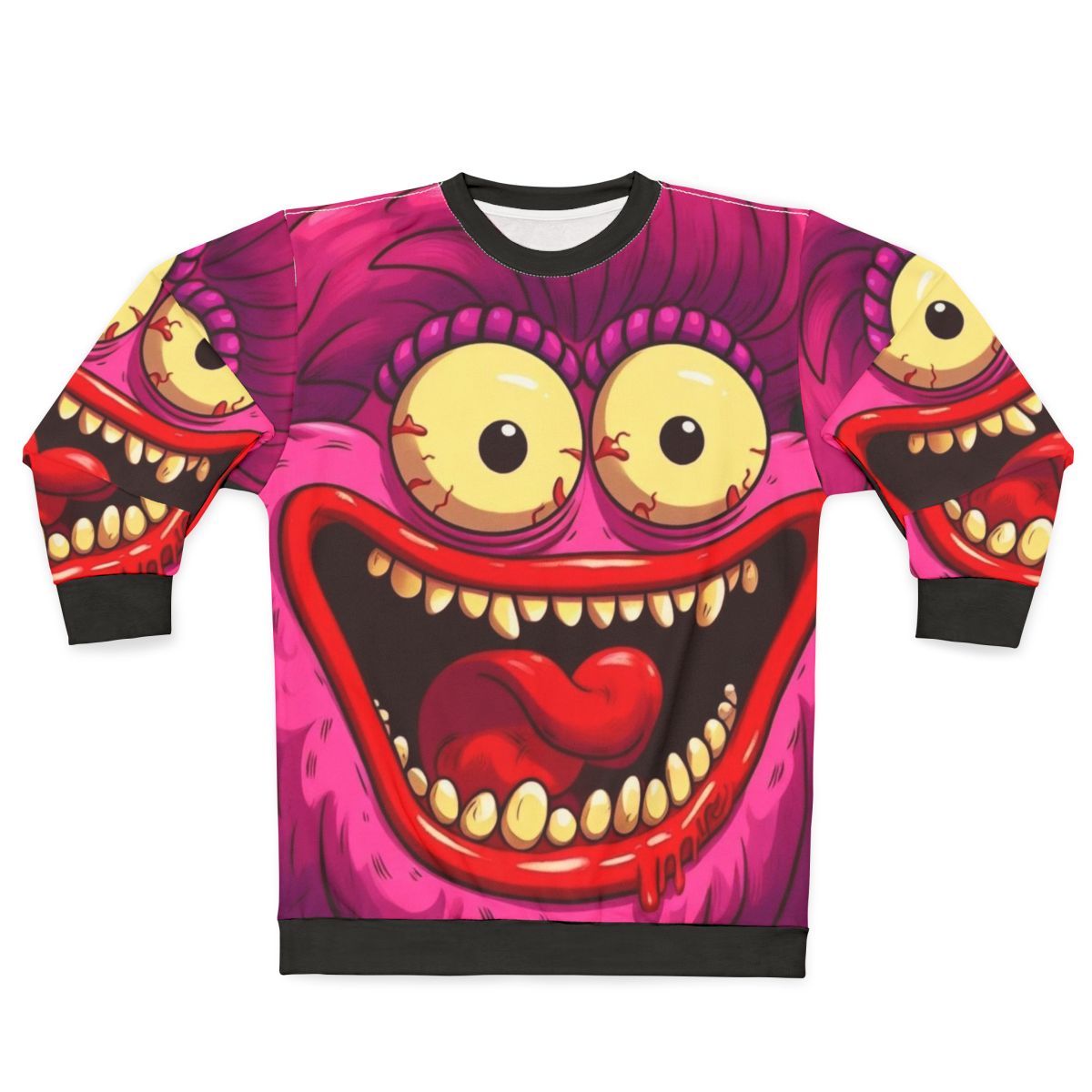 Vibrant Sassy Netflix Big Mouth Hormone Monster Sweatshirt