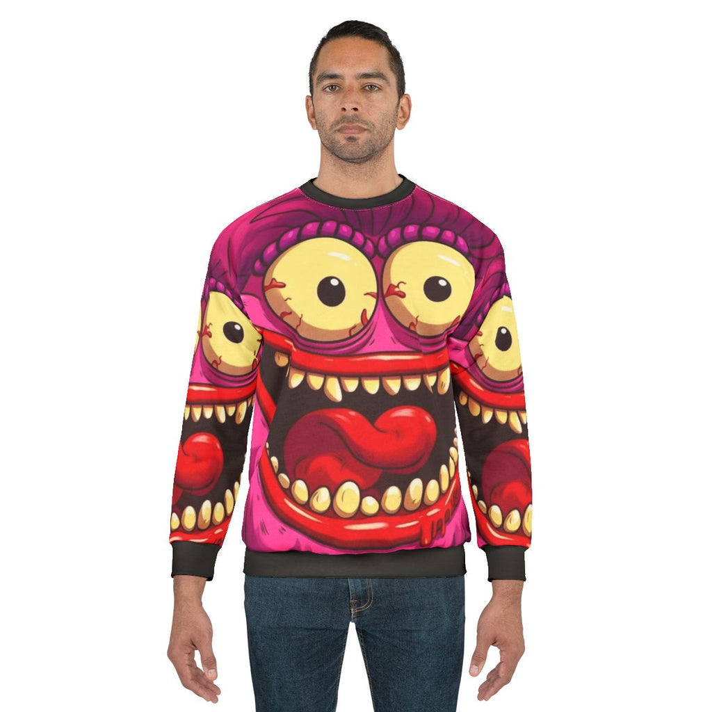 Vibrant Sassy Netflix Big Mouth Hormone Monster Sweatshirt